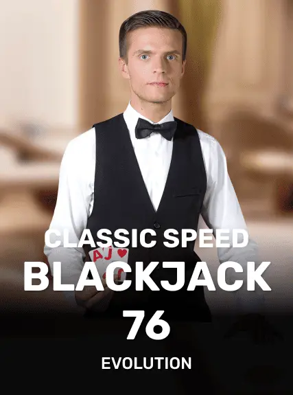 Classic Speed Blackjack 76 game tile